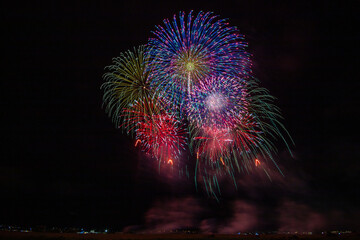 市川三郷町花火大会
