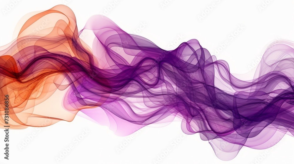 Poster abstract colorful wave lines background for keynote or presentation design on light backdrop