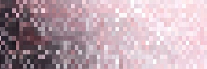 A and Mauve pixel pattern artwork, light magenta and dark gray, grid 