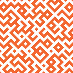 Abstract geometric Bauhaus pattern design. Vector circle, triangle and square lines color art design. Colorful Bauhaus background pattern. 