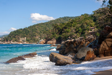 Playa madagascar, Puerto Vallarta, Jalisco. Mexico