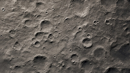 Close-up photo of the lunar surface