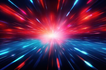 colorful light explosion flash background design pattern