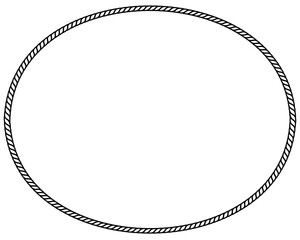 nautical oval rope © Steve Woron