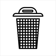 Recycle bin icon. Trash Can icon vector illustration