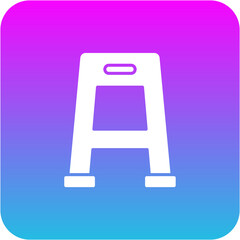 Plastic Stool Icon