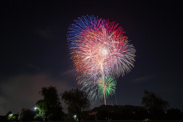 東海市の夏の風景
