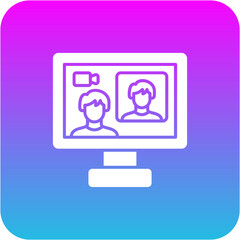 Online Meeting Icon