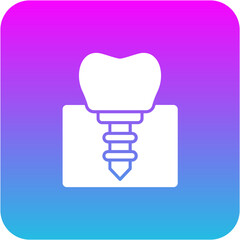 Dental Implant Icon