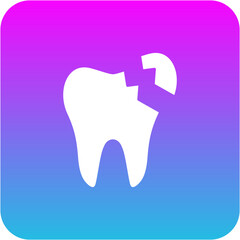 Broken Tooth Icon