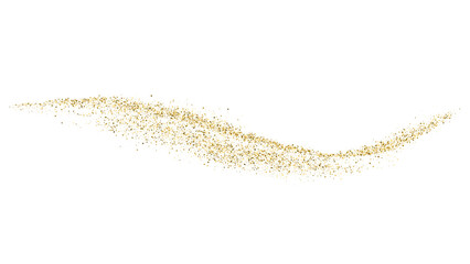 Gold Vector Texture Pattern on White Background. Light Golden Confetti. Yellow Illustration Backdrop. Design Element.	
