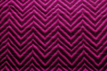Magenta zig-zag wave pattern carpet texture background