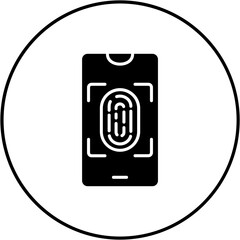 Fingerprint Scanner Icon