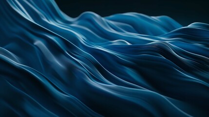 Obraz premium Abstract Relaxing Tranquil Wavy Background