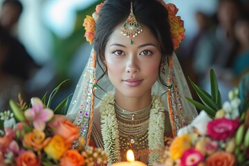 Angami Nuptial Elegance Nagaland's Rich Tribal Wedding Customs, natural lighting, 35 mm --ar 3:2 --style raw --stylize 750 --v 6 Job ID: 5f579ab5-a054-48eb-bf6f-7ea720b1511e