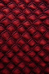 Maroon paterned carpet texture from above