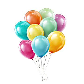Balloons balloon Photo Overlays, Photography Overlays, clip art, clipart isolated on white background
