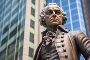 John Hancock statue