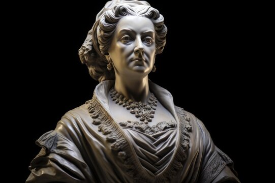 Abigail Adams statue. An influential woman known for her leadership during the American Revolution and as the wife of a president.