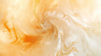 Abstract Swirling Watercolor Flow Art Background