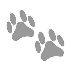 Dog or cat paw print 