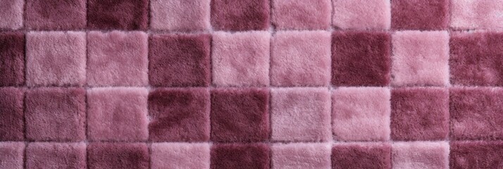 Mauve square checkered carpet texture 