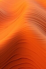 orange wavy lines field landscape