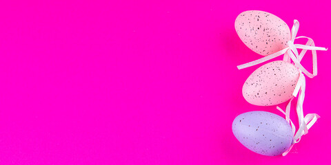 easter eggs holiday decjration goods easter orthodox holiday meal food on the table copy space food