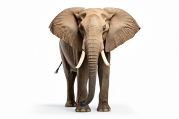 Fototapeta na wymiar African elephant clipart