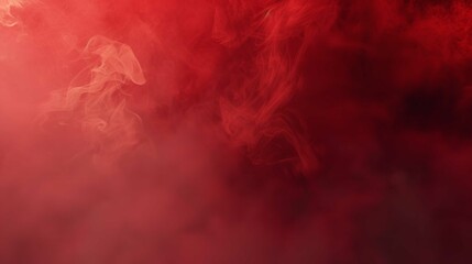 Obraz na płótnie Canvas Abstract Red Background with Smoke and Fog