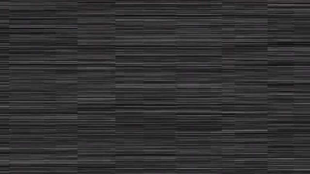 Glitch noise background static television VFX. Digital pixel noise glitch art effect, flashing glitch, visual video effects stripes color background, noise transition color effect for video editing.