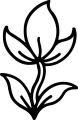 decorative flower drawing