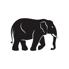 elephant vector silhouette