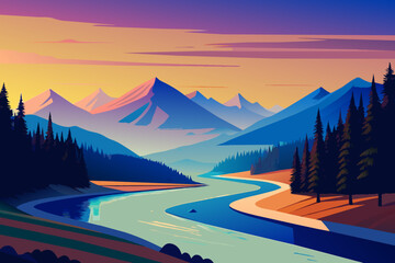 Fluid gradient element vektor illustation