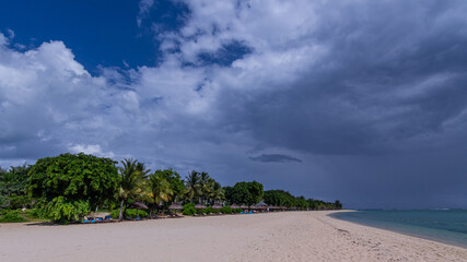 Beautiful Le Morne Beach in Mauritius