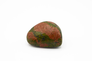 Unakite is a colourful variety of granite named after the Unaka range of mountains