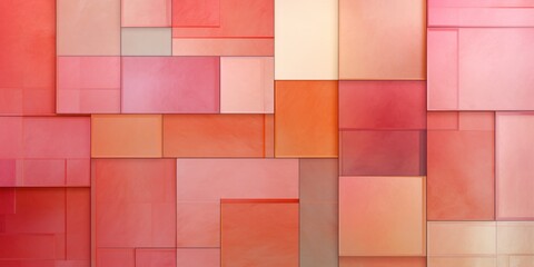 colorful shapes on a wall