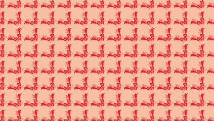 Vector Seamless Unique Pattern Design