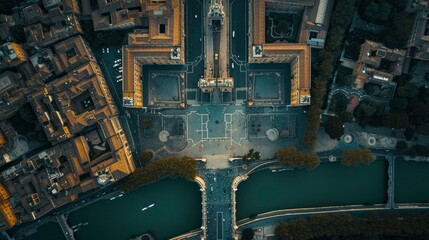 View of Vatican City from above