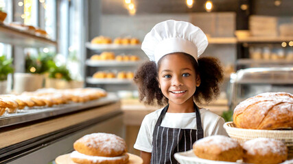 Kind als B&auml;cker 