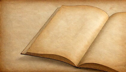 old book with pages on parchment