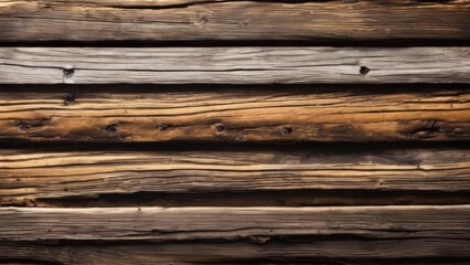 Fototapeta premium Dark wood planks, wood texture, wooden background for design, top view background 