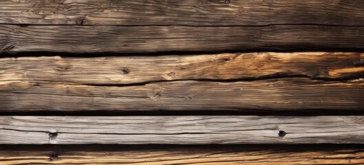 Obraz premium Dark wood planks, wood texture, wooden background for design, top view background 