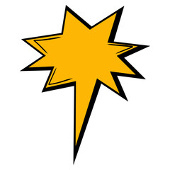 Retro Speech bubble Dialog Char Illustration