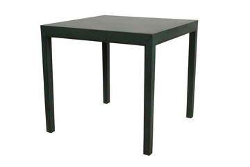 black table isolated on white