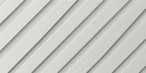 Obraz premium A white and gray diagonal line abstract background featuring a white paper background with slanted lines. The design includes several layered flat lines for a visually appealing effect.