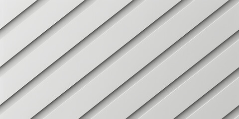 Obraz premium A white and gray diagonal line abstract background featuring a white paper background with slanted lines. The design includes several layered flat lines for a visually appealing effect.