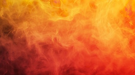 Obraz na płótnie Canvas Red, Orange, and Yellow Abstract Smoke Gradient