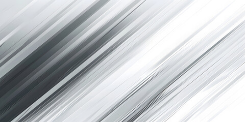 Fototapeta premium A white and gray diagonal line abstract background featuring a white paper background with slanted lines. The design includes several layered flat lines for a visually appealing effect.