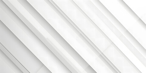 Obraz premium A white and gray diagonal line abstract background featuring a white paper background with slanted lines. The design includes several layered flat lines for a visually appealing effect.